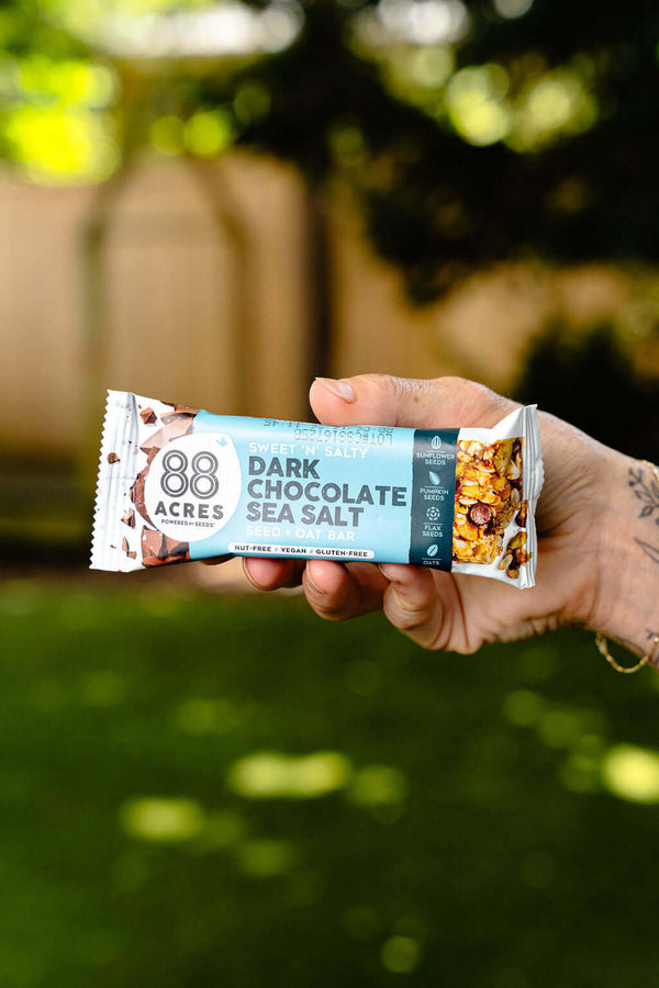 DARK CHOCOLATE SEA SALT SEED & OAT BAR