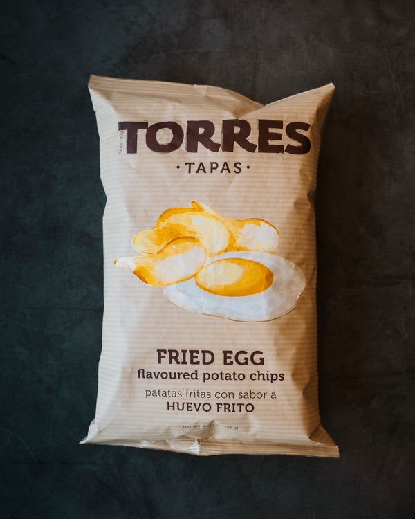 TORRES -TAPAS FRIED EGG POTATO CHIPS
