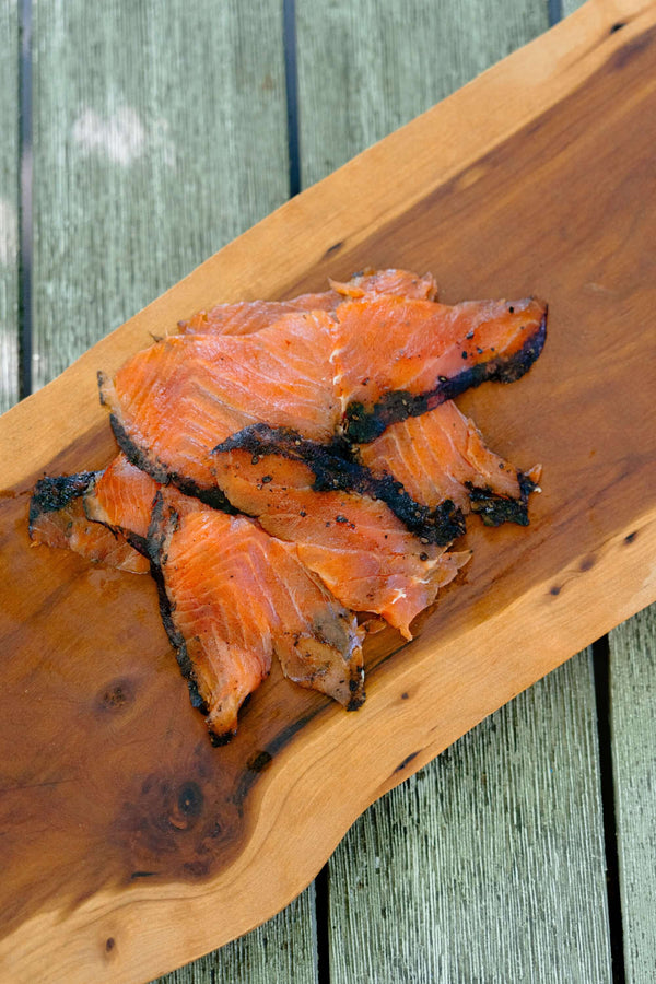 PASTRAMI COLD-SMOKED STEELHEAD TROUT LOX