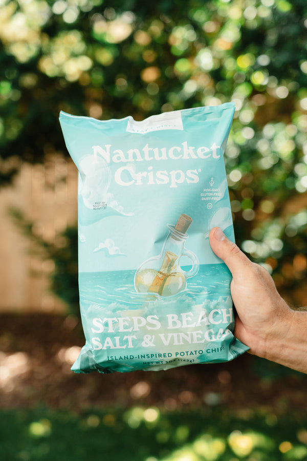 STEPS BEACH SALT AND VINEGAR CHIPS