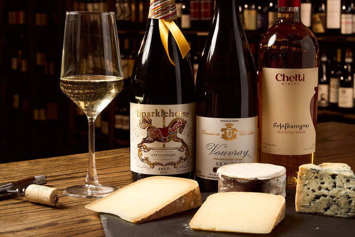 A selection of cheese from EastSide Cheese