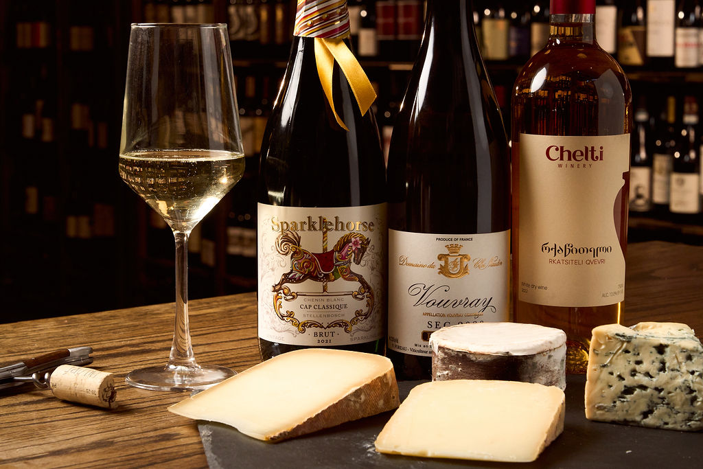 A selection of cheese from EastSide Cheese