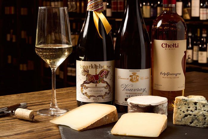 A selection of cheese from EastSide Cheese