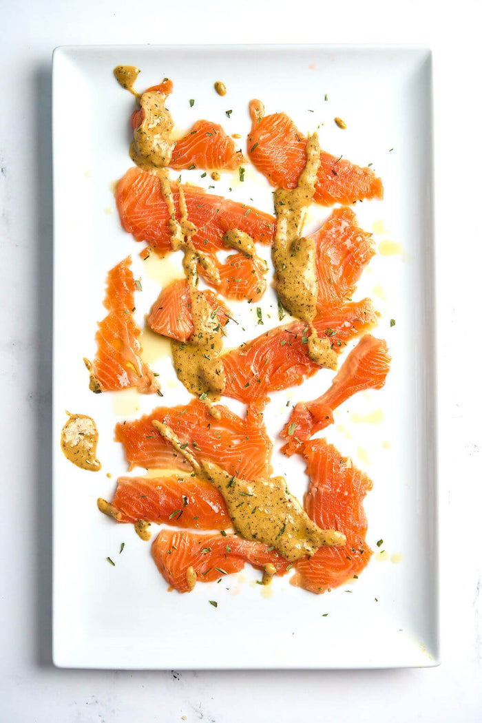 Steelhead Trout Recipe: Gin & Herb Gravlax