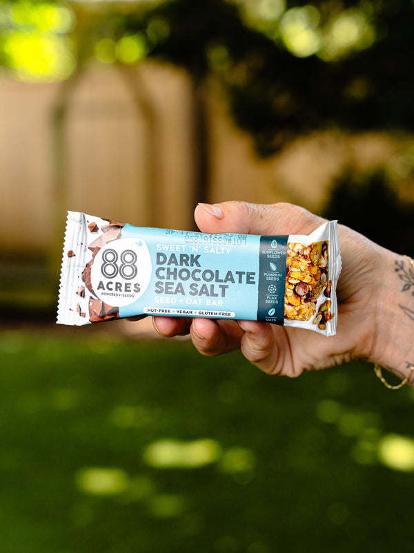 DARK CHOCOLATE SEA SALT SEED & OAT BAR