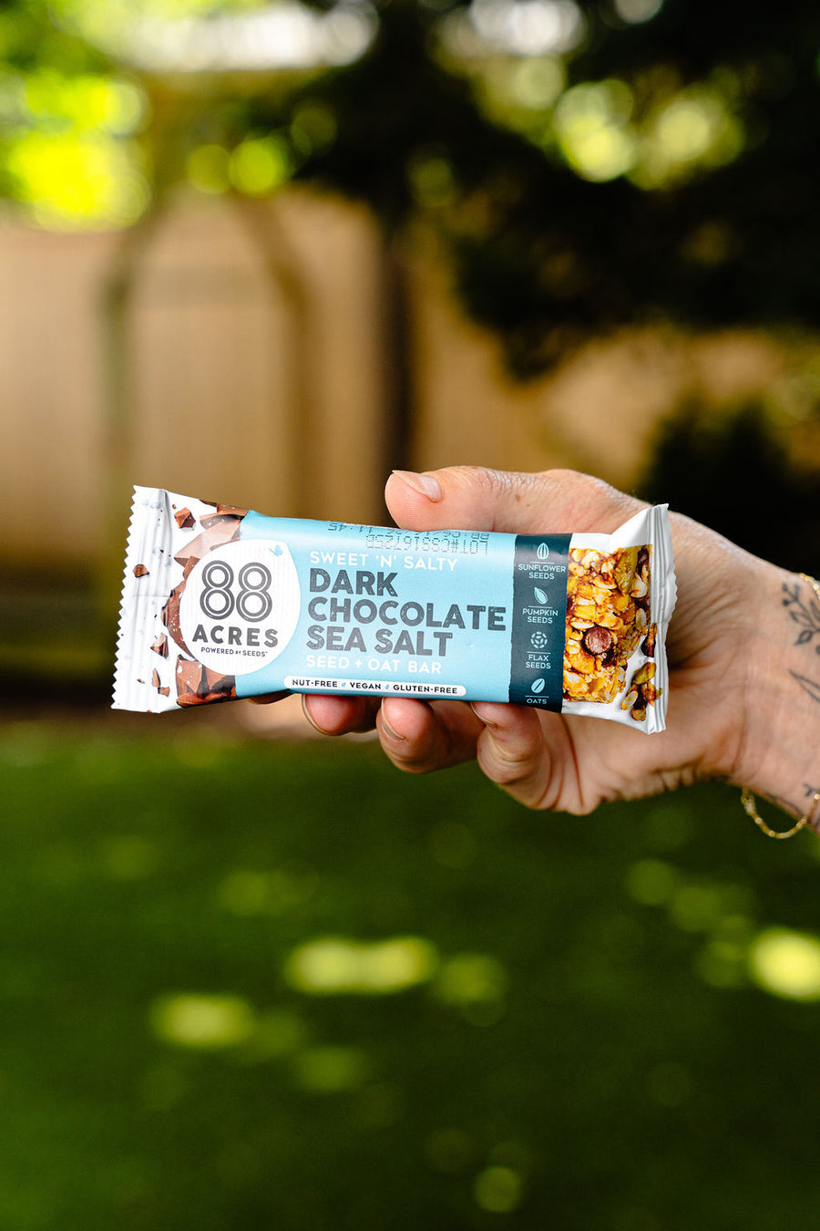 DARK CHOCOLATE SEA SALT SEED & OAT BAR