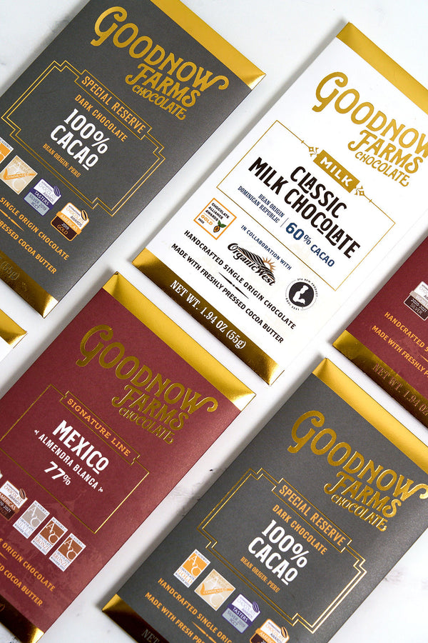 PURE CHOCOLATE BAR TASTERS GIFT BOX