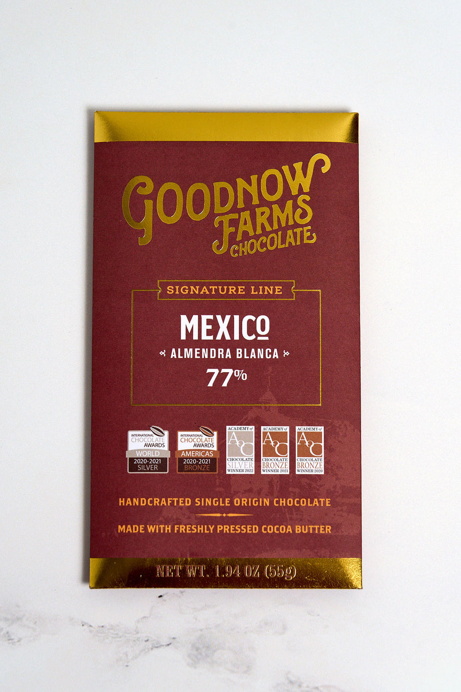 DARK CHOCOLATE BAR, SPECIAL RESERVE, PERU, 100% CACAO