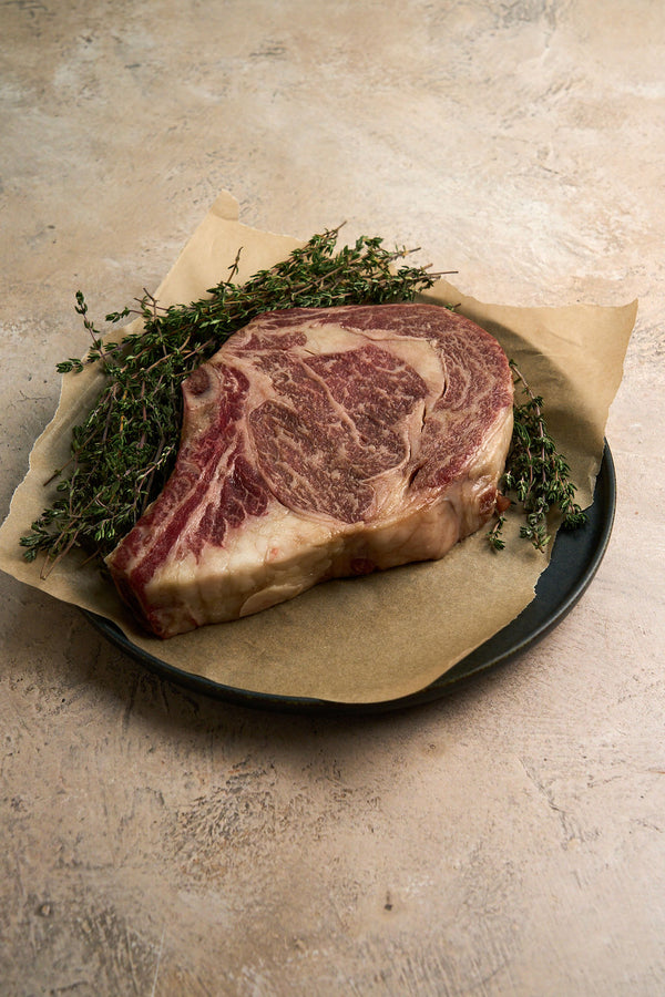 WAGYU BONE-IN RIBEYE STEAK (1.5 LBS+)