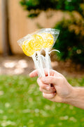 LEMONADE LOLLIPOPS WITH CANDIED VANILLA GLAZE (3)