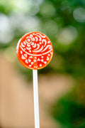 RASBERRY LOLLIPOPS WITH CANDIED VANILLA GLAZE (3)