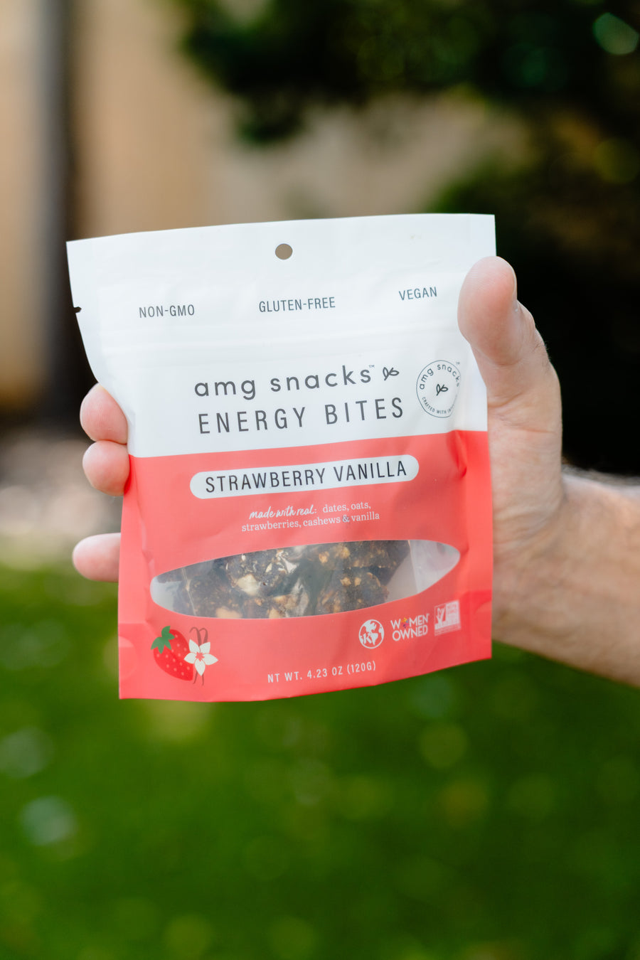 STRAWBERRY VANILLA ENERGY BITE