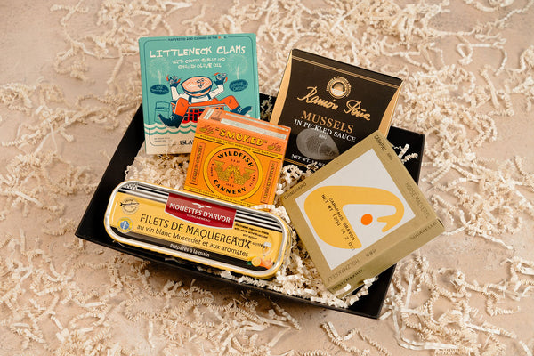 THE ULTIMATE TINNED FISH BOX