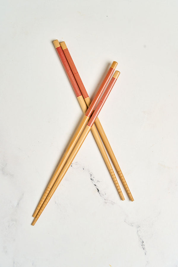 RE-USABLE BAMBOO CHOPSTICKS