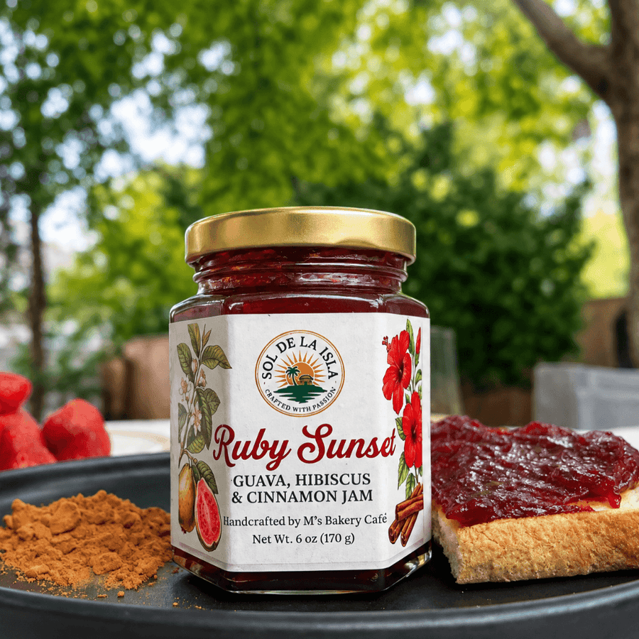 RUBY SUNSET - GUAVA, HIBISCUS & CINNAMON JAM