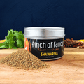Pinch of Fancy Shawarma Middle Eastern seasoning in a 2 oz tin