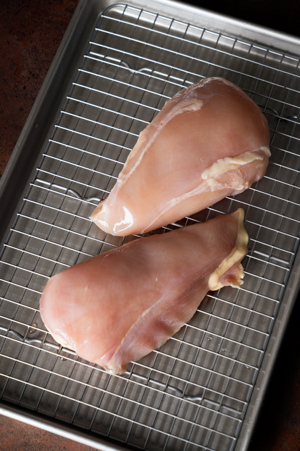 PASTURE RAISED PIONEER BREED CHICKEN BREASTS (BONELESS/SKINLESS) (1.0 LB)
