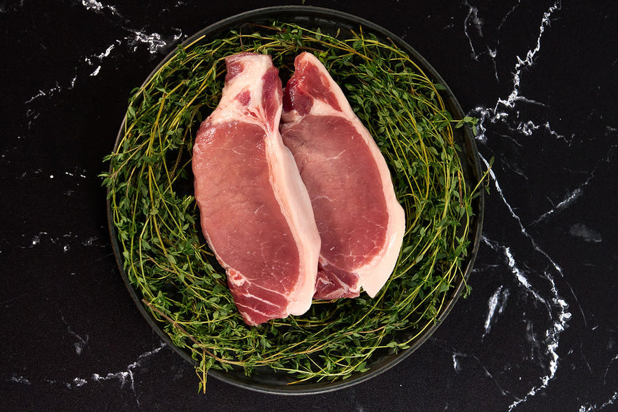 BERKSHIRE PORK BONELESS CHOPS (1.0  LB)