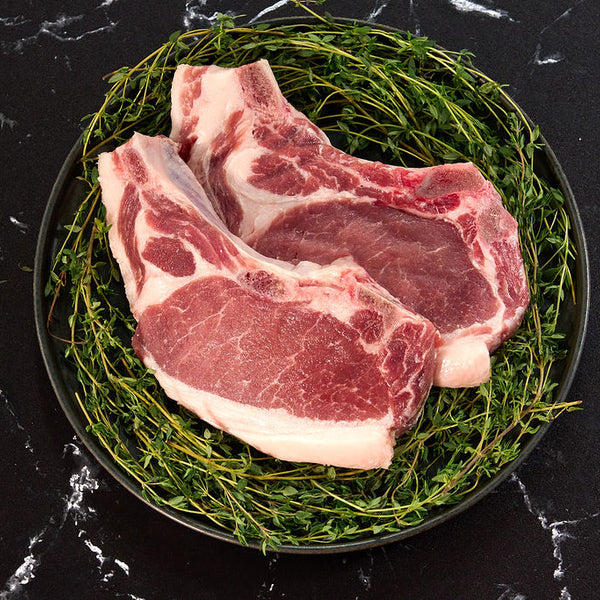 BERKSHIRE BONE-IN  PORK CHOPS (1.4-1.7 LBS)