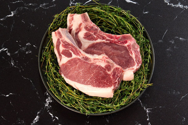 BERKSHIRE BONE-IN  PORK CHOPS (1.4-1.7 LBS)