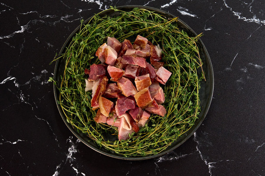 BERKSHIRE PORK BACON ENDS (12 OZ)
