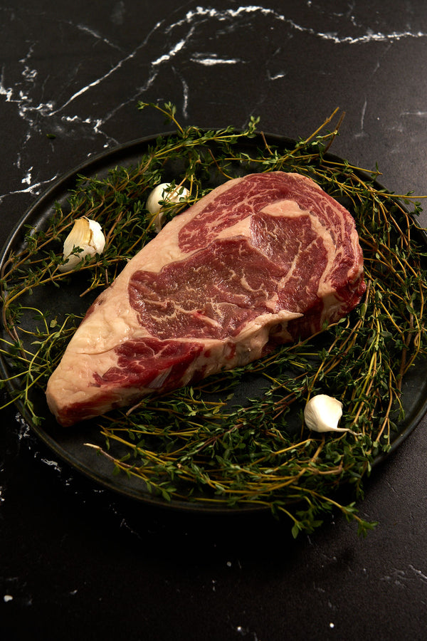 ANGUS BONELESS PRIME RIBEYE 1" THICK (1 -1.25 LBS)