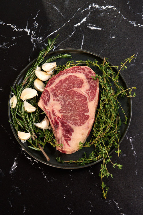 ANGUS BONE-IN PRIME RIBEYE 1" THICK (1 -1.25 LBS)