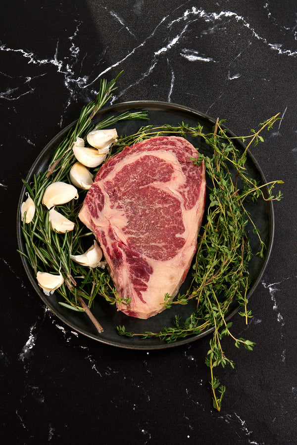 ANGUS BONE-IN PRIME RIBEYE 1" THICK (1 -1.25 LBS)