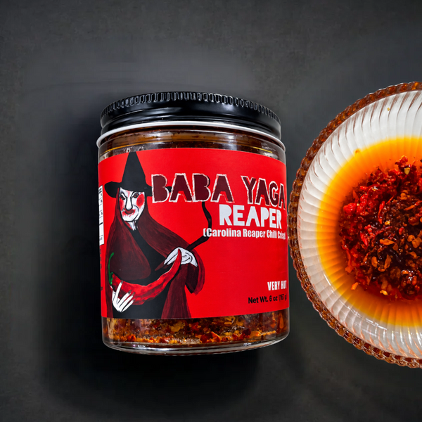 THE REAPER CHILI CRISP OIL VERY SPICY NON-GMO
