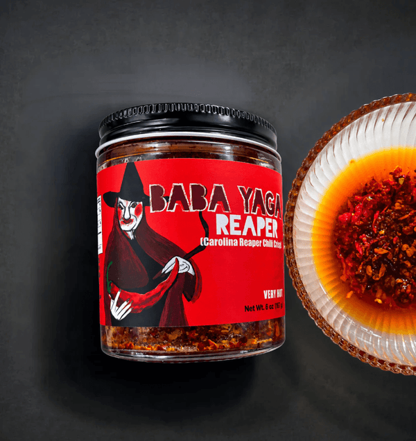 THE REAPER CHILI CRISP OIL VERY SPICY NON-GMO
