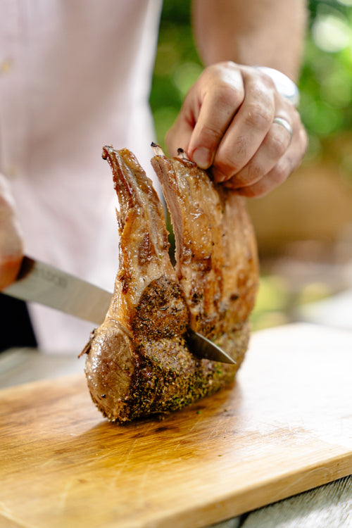 Cooking meat to the right temperature